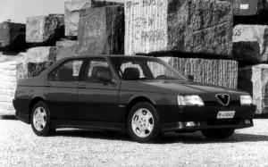Alfa Romeo 164 Quadrifoglio 1990 года